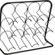 Black Wire Wine Bottle Rack