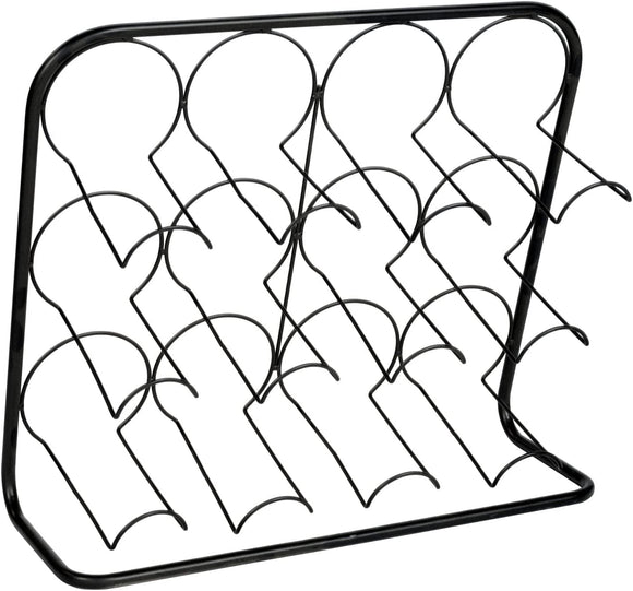 Black Wire Wine Bottle Rack