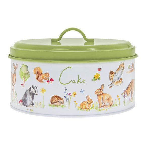 Woodland Wildlife Cake Tin