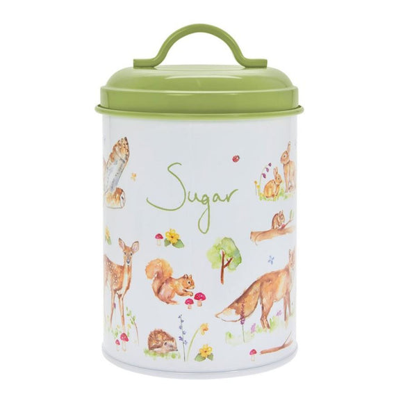 Woodland Wildlife Sugar Tin